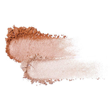 Wet n Wild MegaGlo Hello Halo Blushlighter, Blush and Highlighter Duo, Soft and Buildable Shades with Ultra-reflective, Micro-fine Pearl Pigments, for a Radiant Glow, Vegan, Highlight Bling 5g